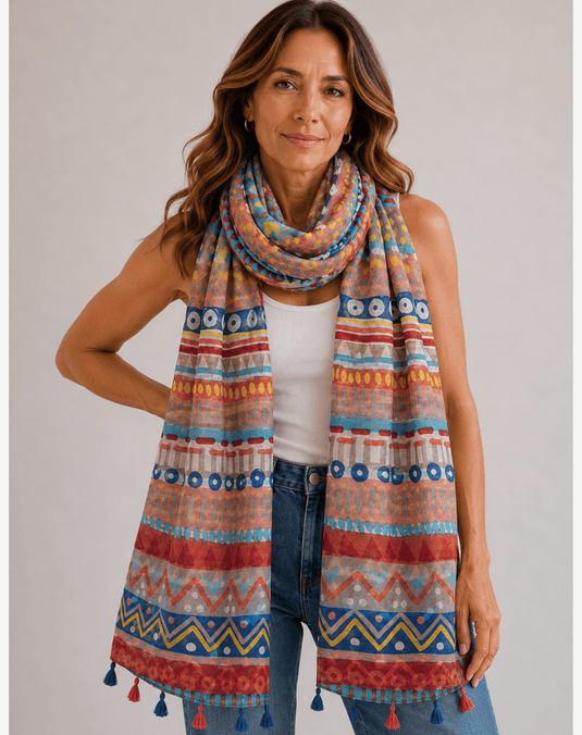 Corfu Womens Summer Scarf - Summer Ready