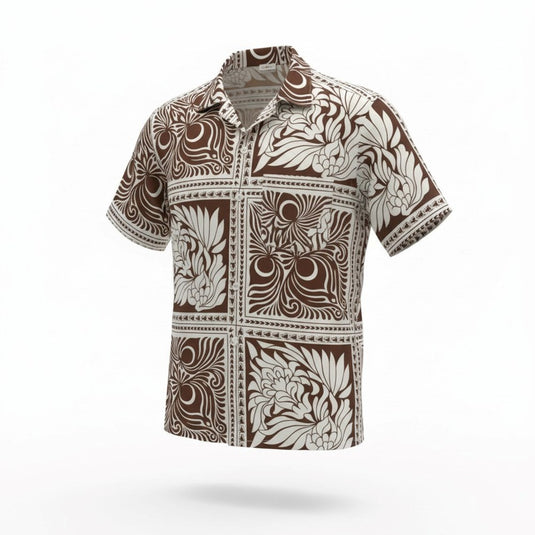 Boston Mens Bulla Short Sleeve Print Shirt