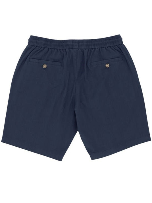 Daniel Hechter Mens Max Cotton Drawstring Shorts - Navy