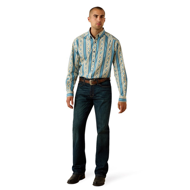 Load image into Gallery viewer, Ariat Mens Jaden Classic Fit Long Sleeve Shirt
