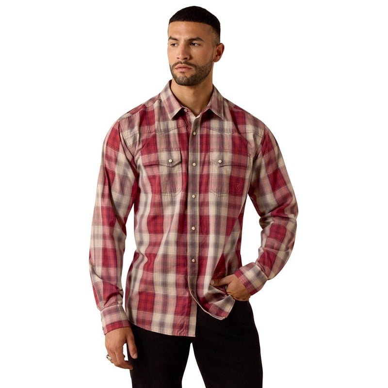 Load image into Gallery viewer, Ariat Mens Retro Hawthorne Fitted Snap Shirt
