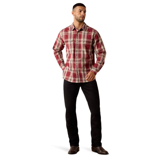 Ariat Mens Retro Hawthorne Fitted Snap Shirt