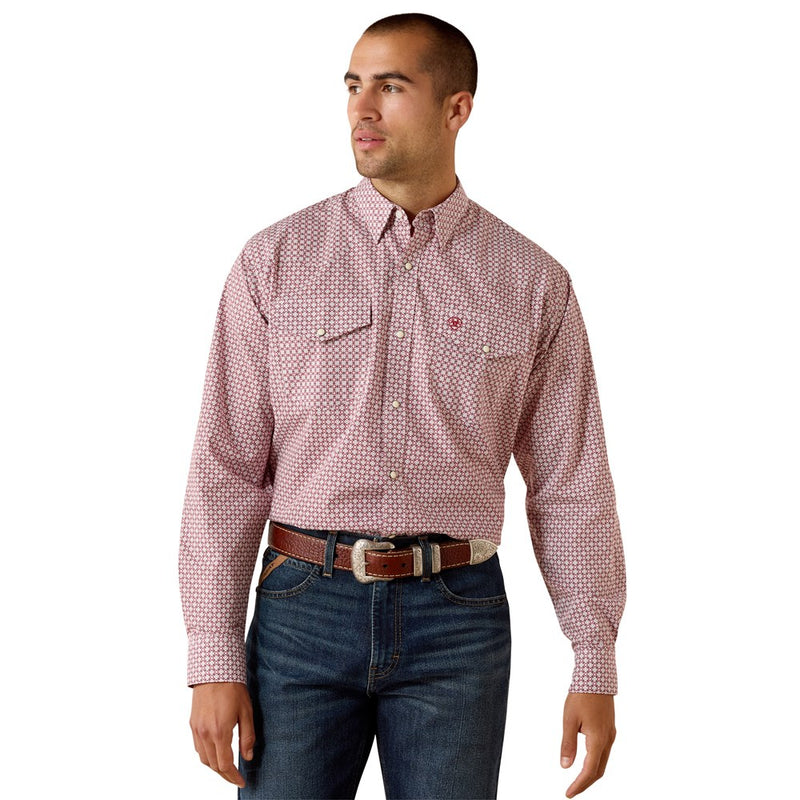 Load image into Gallery viewer, Ariat Mens Truth Classic Fit Snap Long Sleeve Shirt
