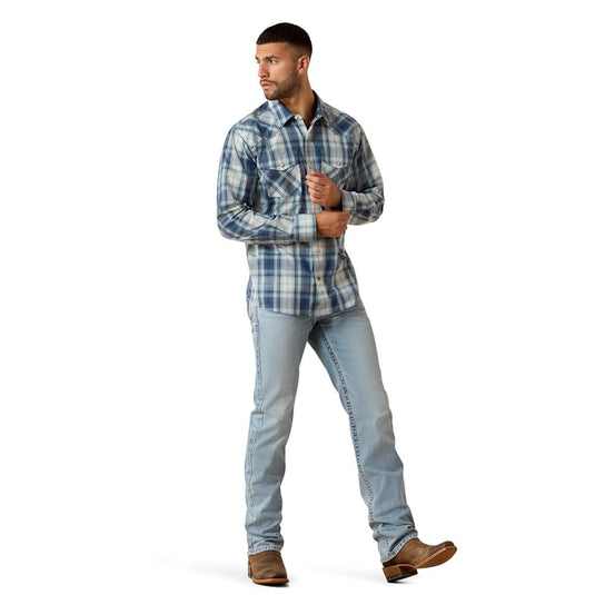 Ariat Mens Retro Heathcliff Fitted Snap Shirt