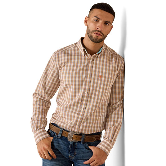 Ariat Mens Wrinkle Free Ayden Fitted Shirt