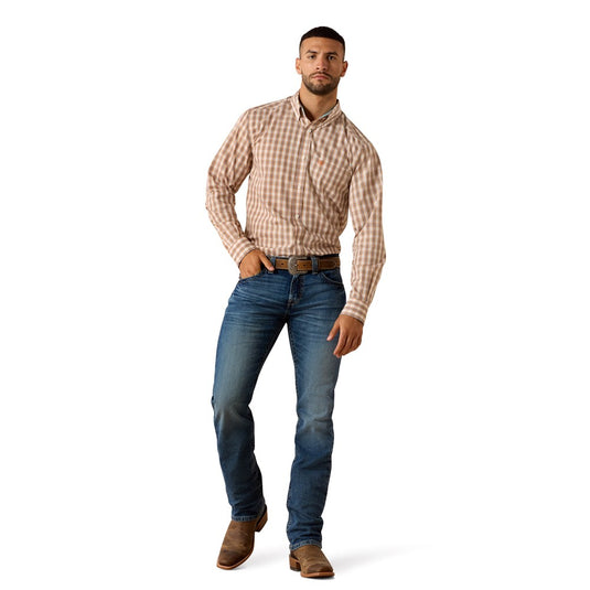 Ariat Mens Wrinkle Free Ayden Fitted Shirt