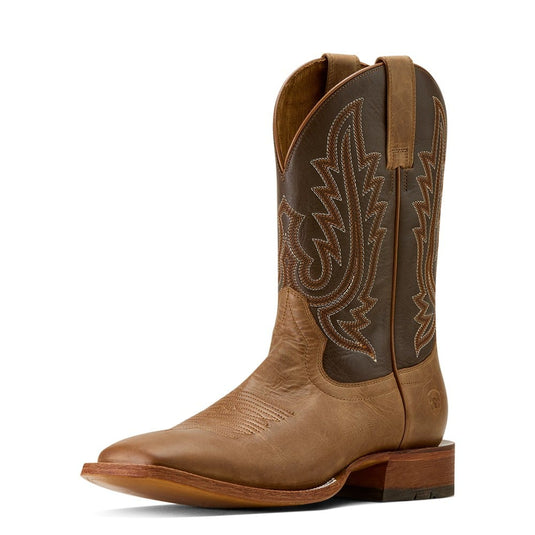 Ariat Mens County Roads Wide Square Toe Cowboy Boot