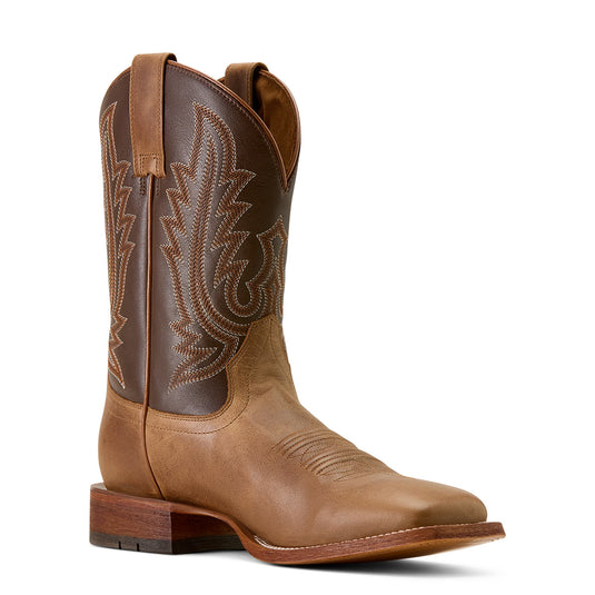 Ariat Mens County Roads Wide Square Toe Cowboy Boot