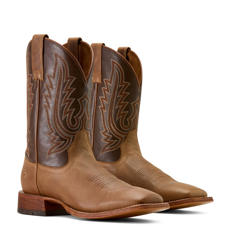 Load image into Gallery viewer, Ariat Mens County Roads Wide Square Toe Cowboy Boot
