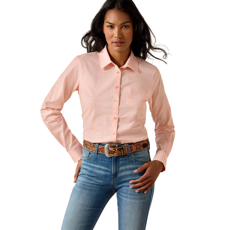 Load image into Gallery viewer, Ariat Womens Team Kirby Long Sleeve Shirt
