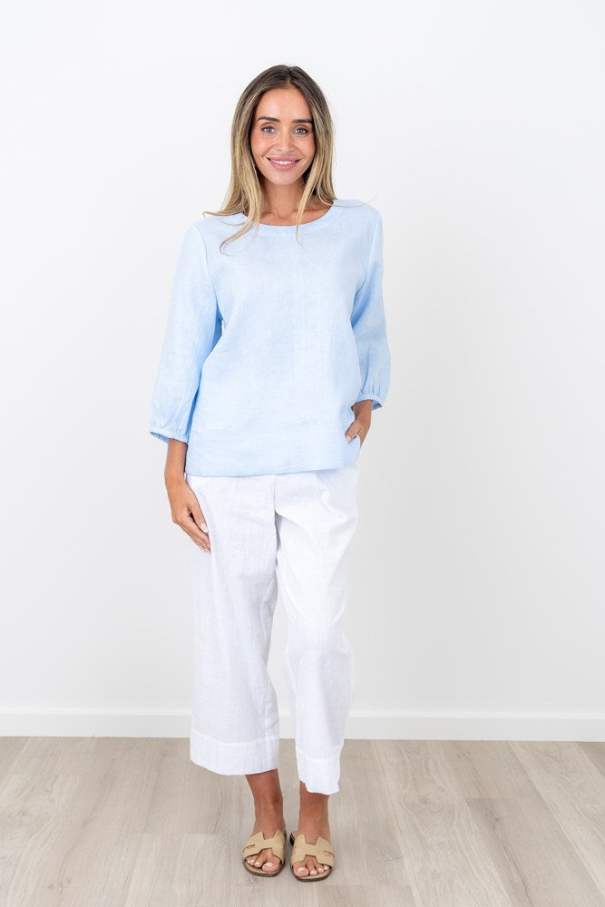 Load image into Gallery viewer, Maglia Womens Lux Annie 3/4 Top
