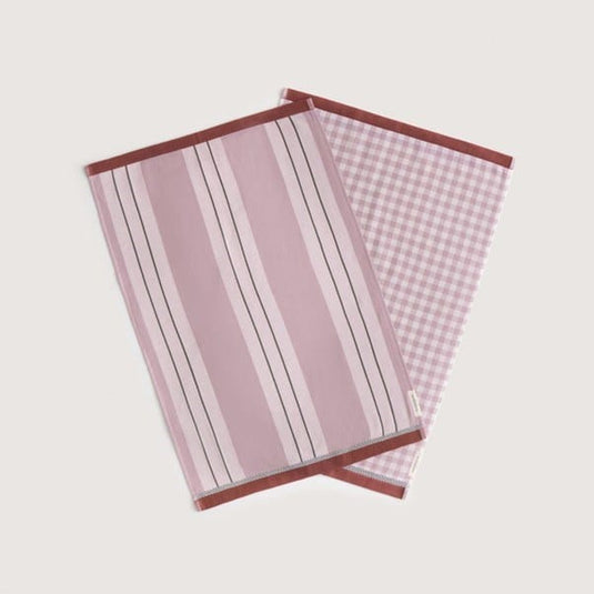 Sheridan Este Tea Towel 2pk - Lilac Haze