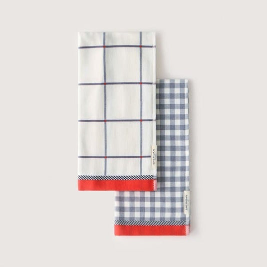 Sheridan Frama Tea Towel 2pk - Atlantic