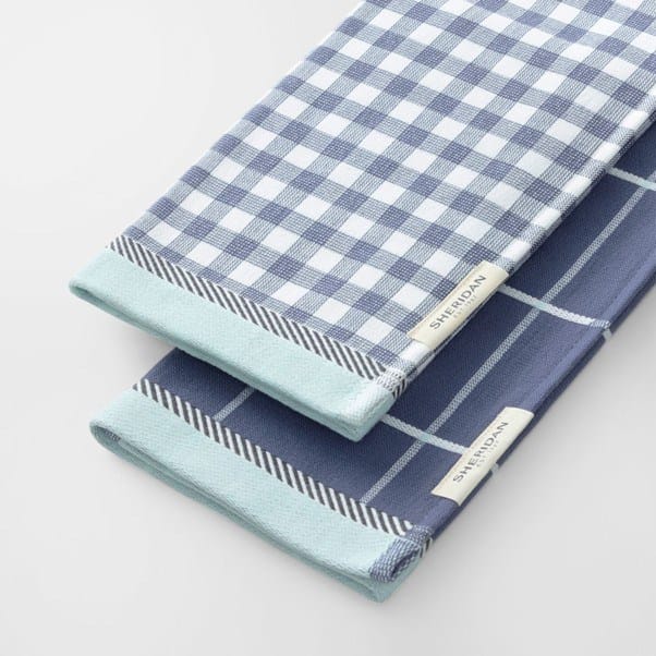 Load image into Gallery viewer, Sheridan Frama Tea Towel 2pk - South Sea
