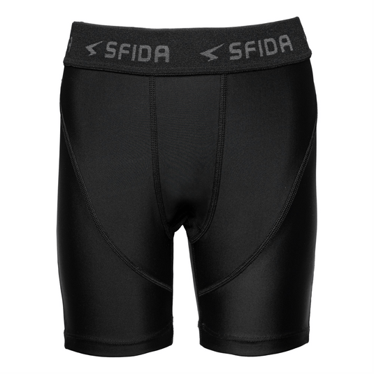 Sfida Boys Compression Half Short - Black