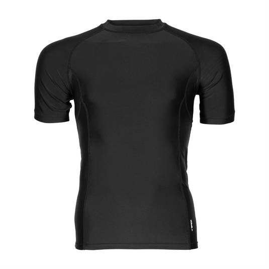 Sfida Mens Compression Short Sleeve Top - Black
