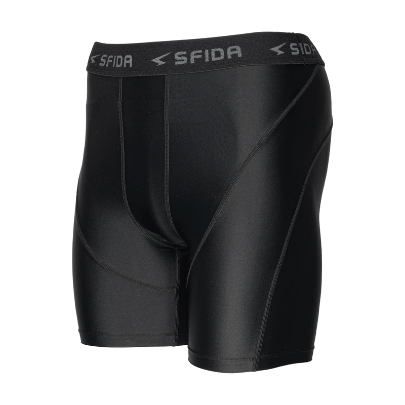 Load image into Gallery viewer, Sfida Mens Compression Mens Half Short - Black
