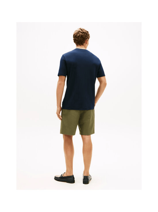 Tommy Hilfiger Mens Script Light Interlock Tee - Desert Sky