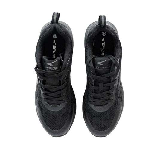 Sfida Boys Prota Lace Up Runner - Black/Black