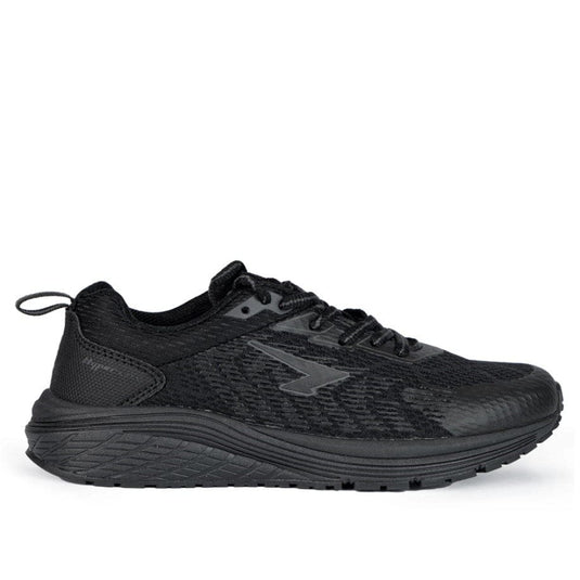 Sfida Mens Prota Lace Up Runner - Black/Black
