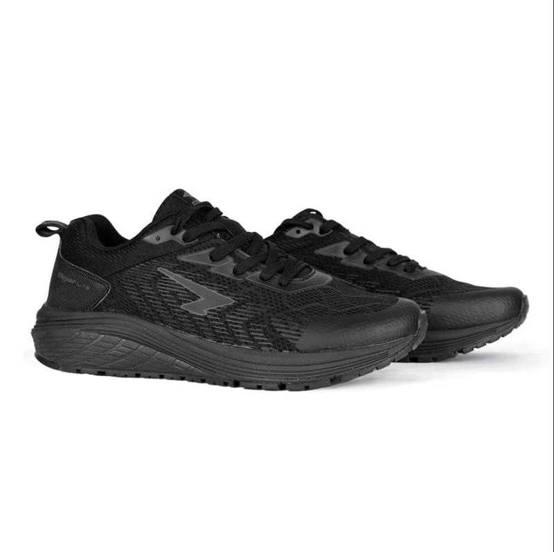 Load image into Gallery viewer, Sfida Mens Prota Lace Up Runner - Black/Black
