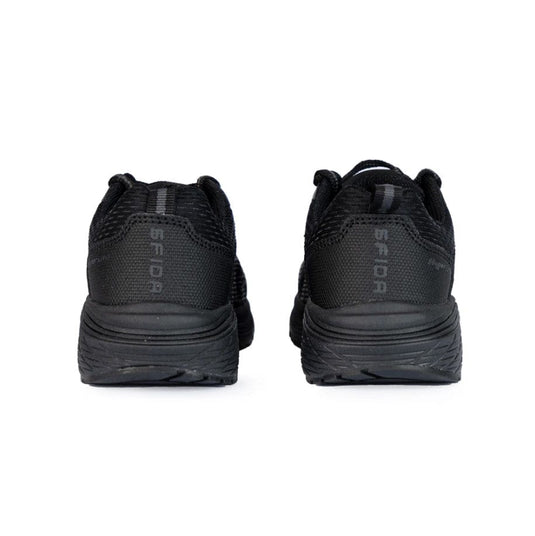 Sfida Mens Prota Lace Up Runner - Black/Black