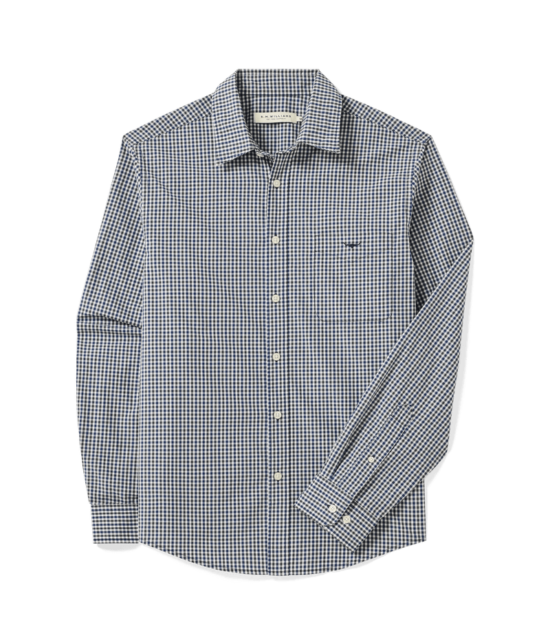 Load image into Gallery viewer, R.M. Williams Mens Classic Poplin Check Shirt
