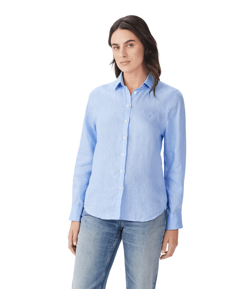 Load image into Gallery viewer, R.M. Williams Womens Olney Linen Shirt
