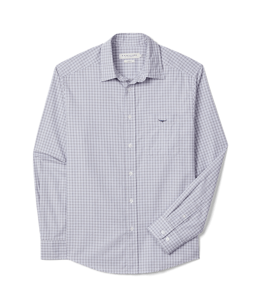 R.M. Williams Mens Kerrabee Twill Check Shirt