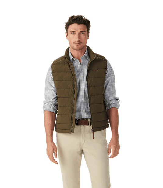 R.M. Williams Mens Kerrabee Twill Check Shirt