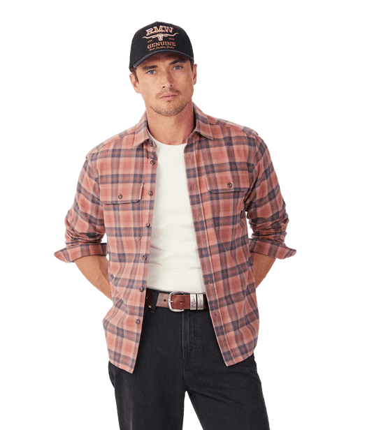 R.M. Williams Mens Maclean Check Shirt