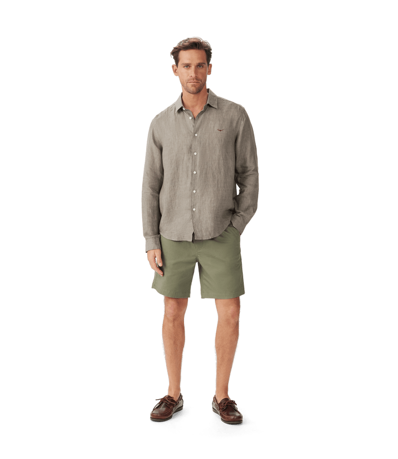 Load image into Gallery viewer, R.M. Williams Mens Newman Classic Linen Shirt
