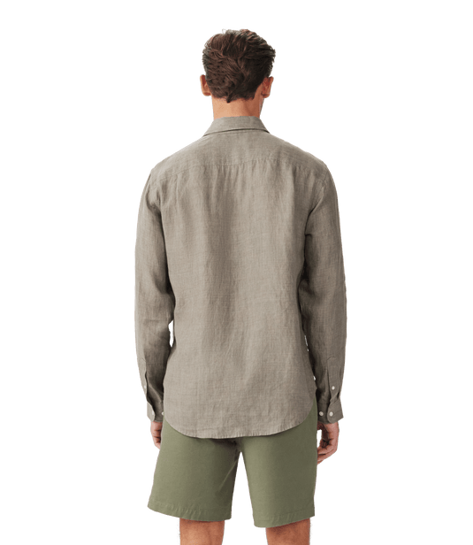 R.M. Williams Mens Newman Classic Linen Shirt