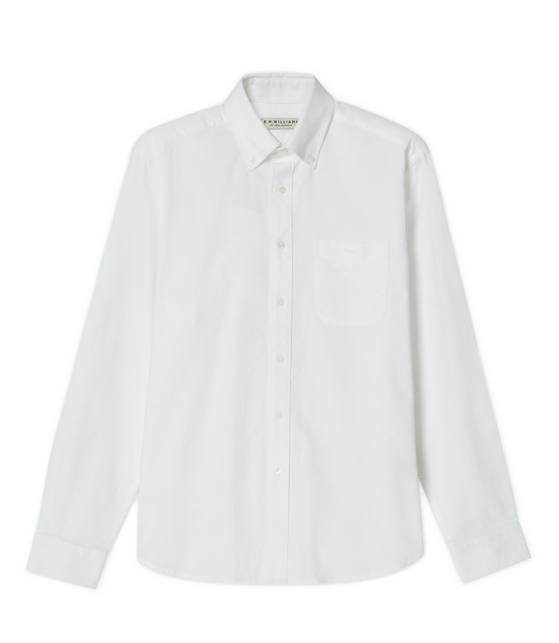Load image into Gallery viewer, R.M. Williams Mens Collins Oxford Shirt - White
