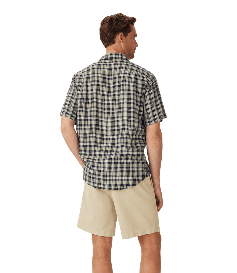 Load image into Gallery viewer, R.M. Williams Mens Toby Linen Short Sleeve Shirt
