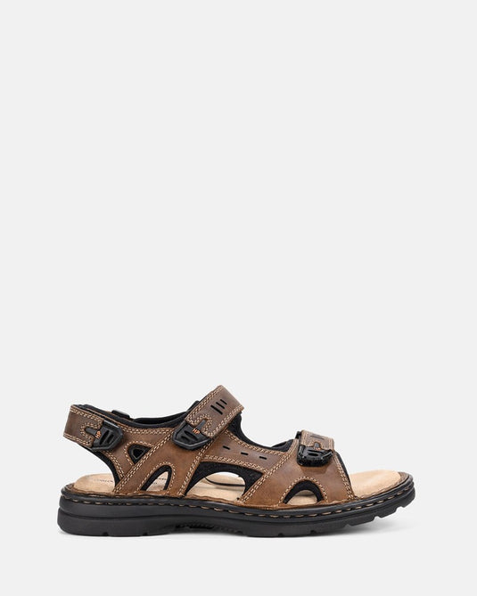 Hush Puppies Mens Simmer II - Brown