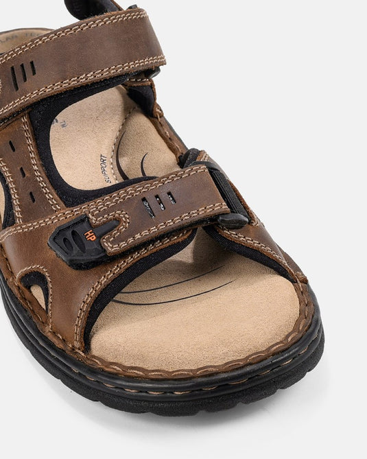 Hush Puppies Mens Simmer II - Brown