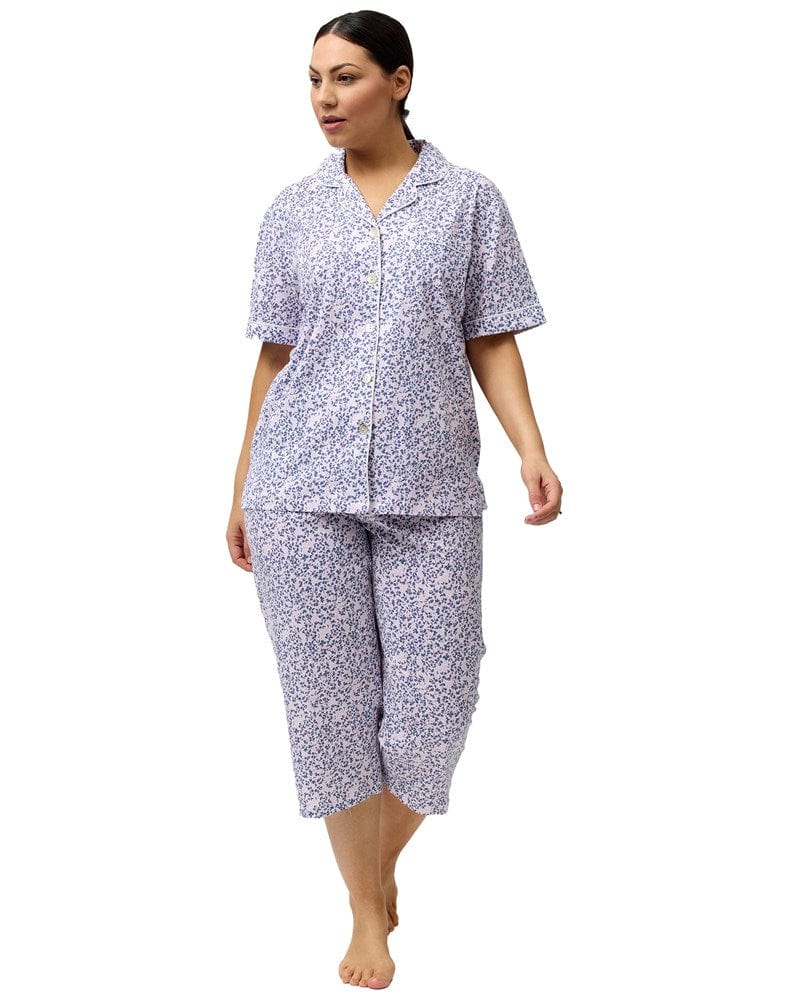 Load image into Gallery viewer, Schrank Womens Abstract Revere PJ Set
