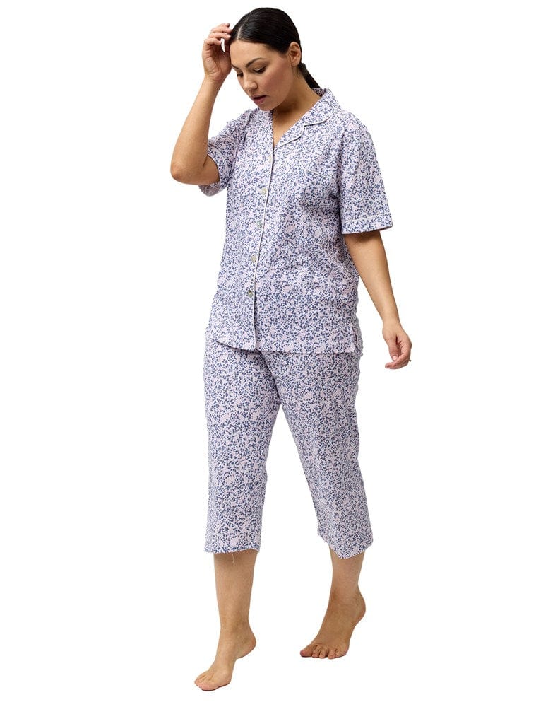 Load image into Gallery viewer, Schrank Womens Abstract Revere PJ Set
