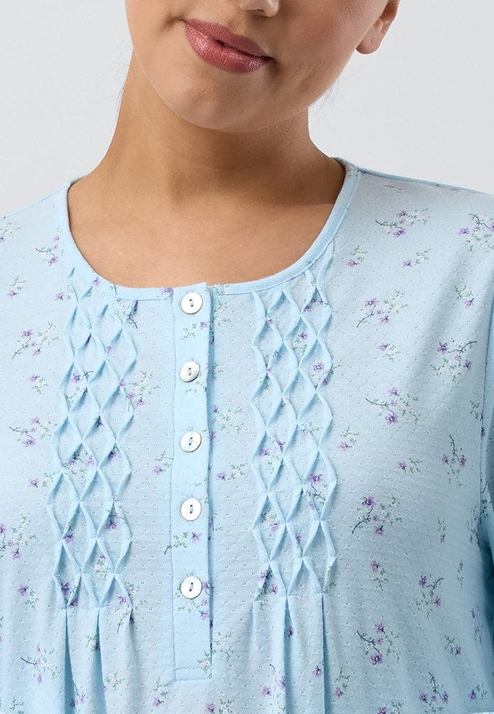 Load image into Gallery viewer, Schrank Womens Sweet Pea Nightie - Mid Length
