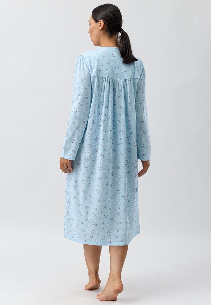 Load image into Gallery viewer, Schrank Womens Sweet Pea Nightie - Mid Length
