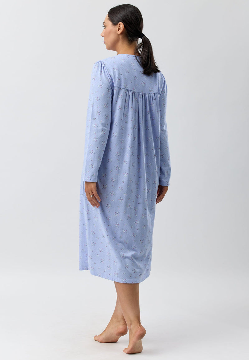 Load image into Gallery viewer, Schrank Womens Sweet Pea Nightie - Mid Length
