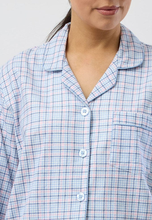 Schrank Womens Houndstooth Revere Pyjamas