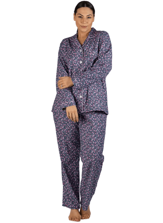 Load image into Gallery viewer, Schrank Womens Rose Reversible Pyjama
