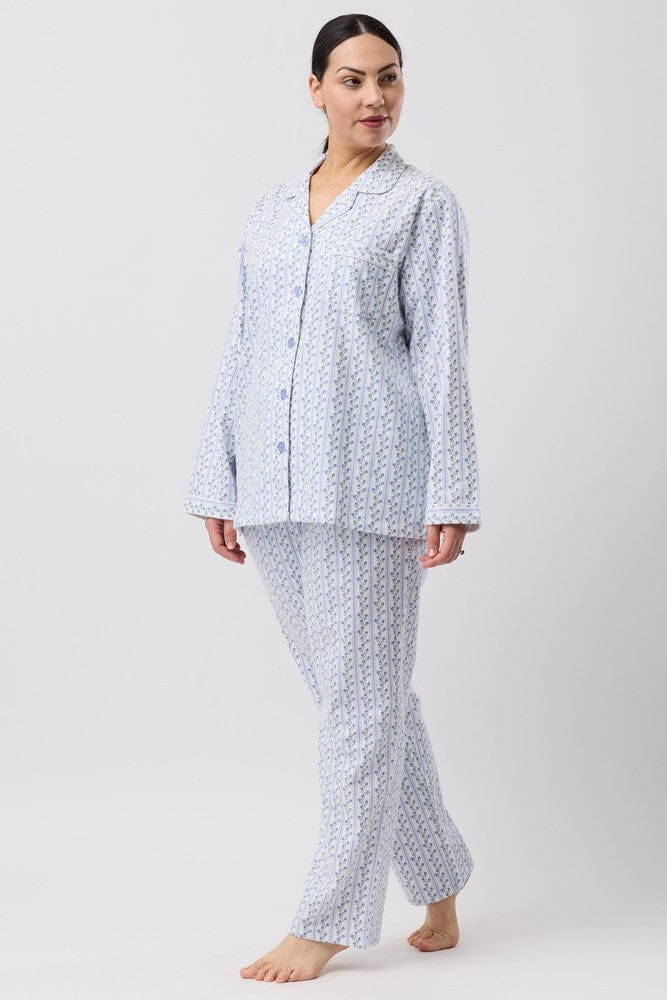 Load image into Gallery viewer, Schrank Womens Tulip Stripe Set - Blue
