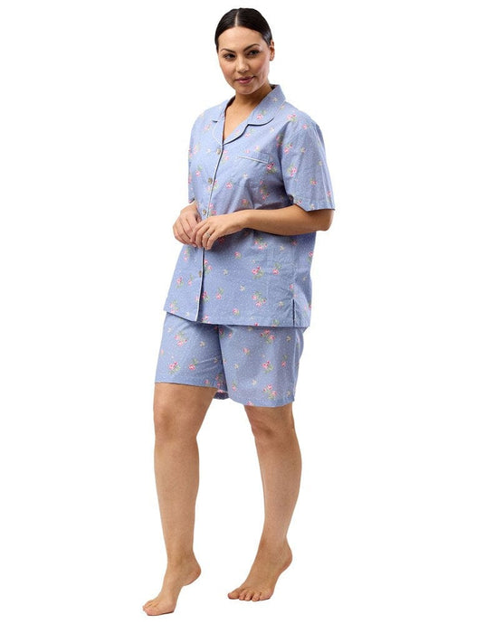 Schrank Womens Floral Spot Revere Pyjama Set