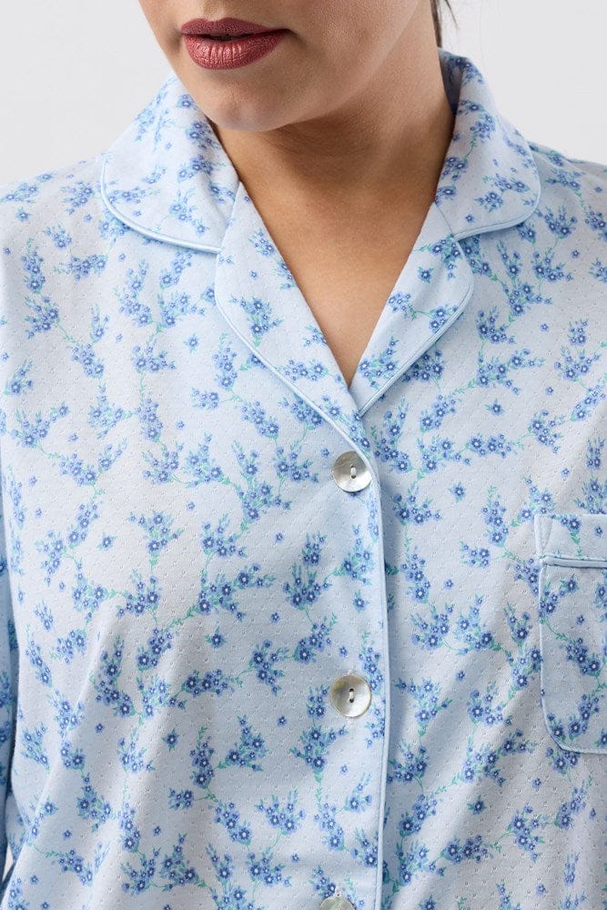 Load image into Gallery viewer, Schrank Womens Jasmine PJ Set - Blue
