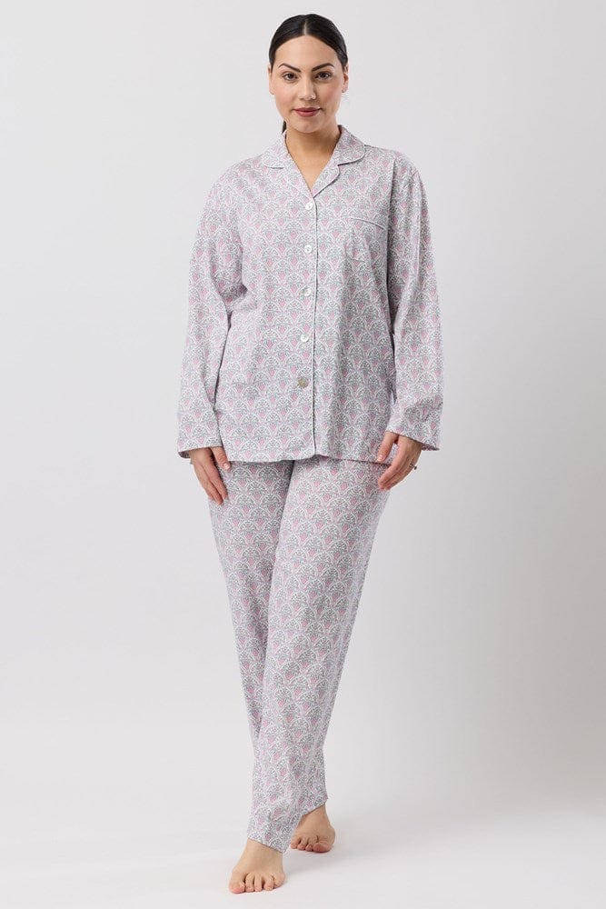 Load image into Gallery viewer, Schrank Womens Oriental PJ Set - Pink
