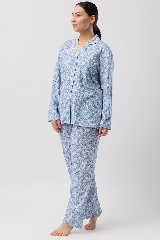 Schrank Womens Oriental PJ Set - Teal