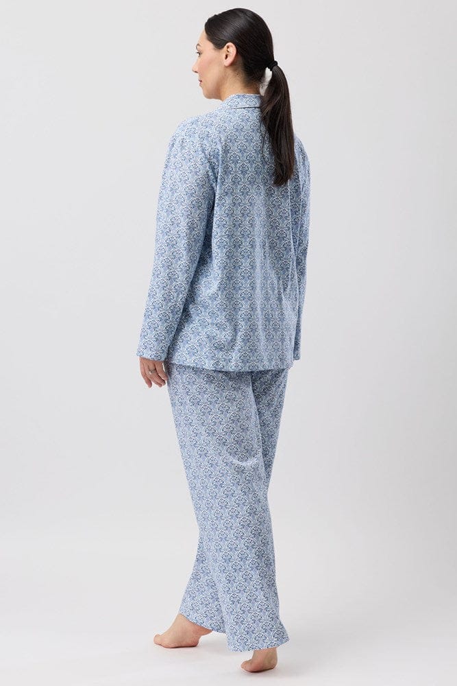 Load image into Gallery viewer, Schrank Womens Oriental PJ Set - Teal
